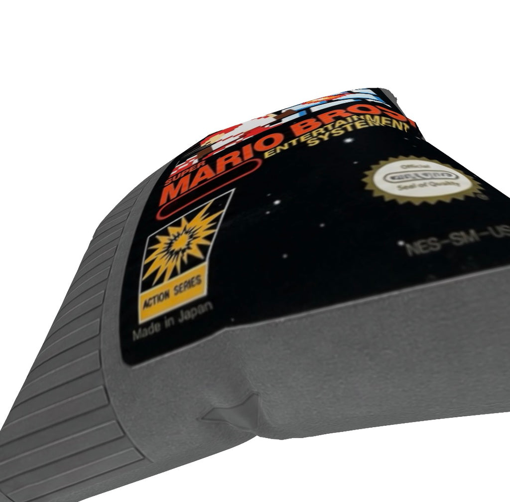 Level Up Your Space: Retro Video Game Cartridge & Controller Plush Throw Pillows